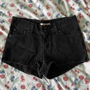 Levi's Black Women's Shorts